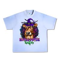 Grape Ice Hocus Pocus Heifer with Cow and Halloween Urban Heavy Tee - texasbilliewilder