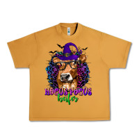 Peanut Butter Hocus Pocus Heifer with Cow and Halloween Urban Heavy Tee - texasbilliewilder