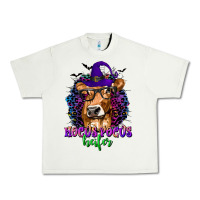 Pistachio Hocus Pocus Heifer with Cow and Halloween Urban Heavy Tee - texasbilliewilder