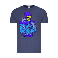 Vintage Denim skeletor's cat premium scoop csic las Vintage Tee - artisFamous