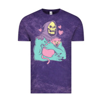 Cloud Purple skeletor's cat premium scoop classic Vintage Tee - artisFamous