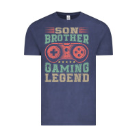 Vintage Denim SON BROTHER GAMING LEGEND Vintage Tee - artisFamous