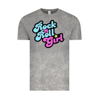Cloud Rock rock n roll girl Vintage Tee - artisFamous