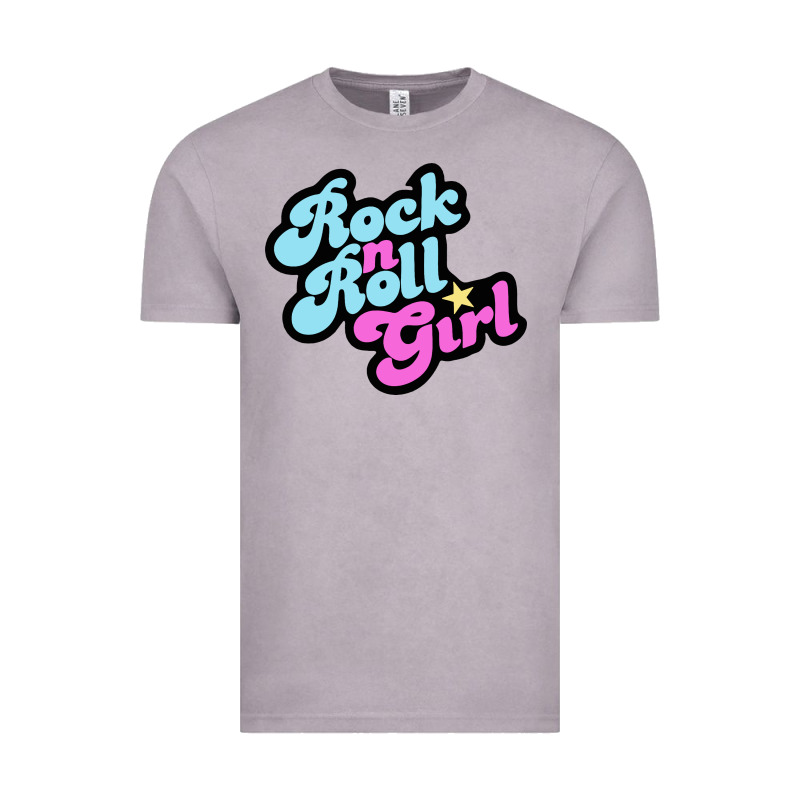 Rock N Roll Girl Vintage Tee by artisFamous | Teevron