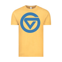 Vintage Mustard Grand Valley College Vintage Tee - artisFamous