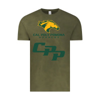 Vintage Olive cal pol pomona Vintage Tee - artisFamous