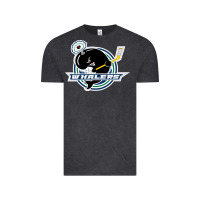 Vintage Black plymouth whalers Hockey Vintage Tee - artisFamous