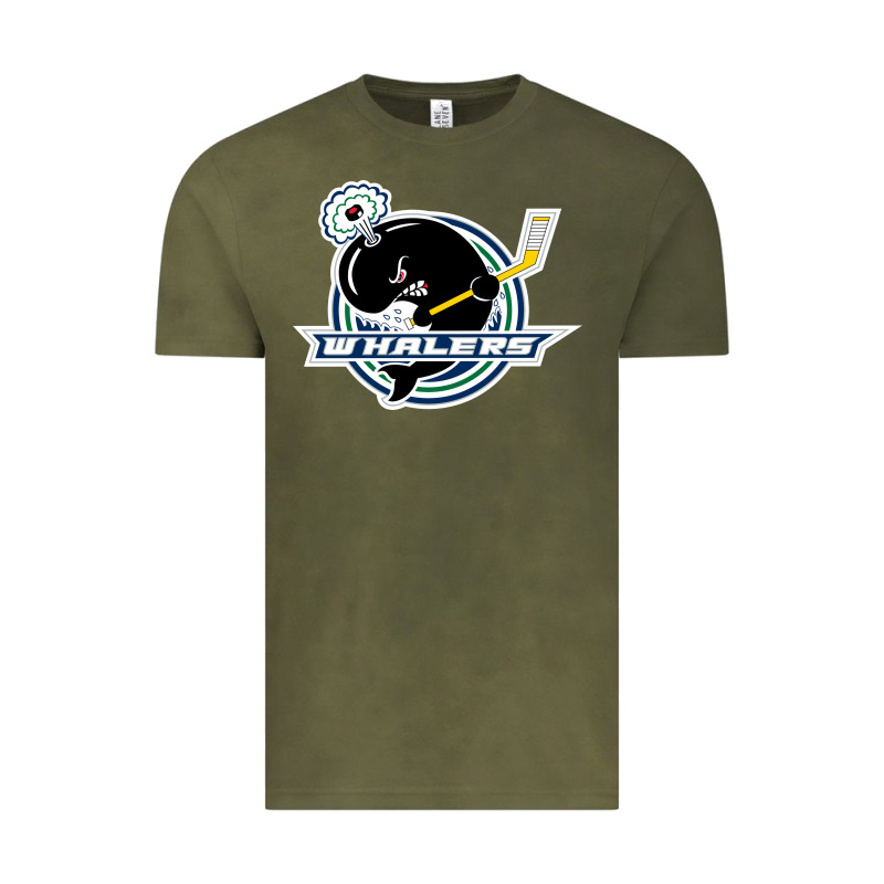 Plymouth Whalers Hockey Vintage Tee by artisFamous | Teevron