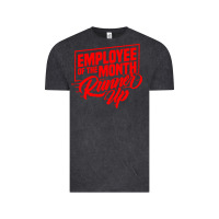 Vintage Black employee of the month runner up Vintage Tee - artisFamous