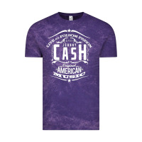 Cloud Purple Johnny Cash Music Vintage Tee - artisFamous