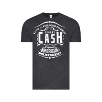 Vintage Black Johnny Cash Music Vintage Tee - artisFamous