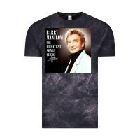 Cloud Black Best Barry Manilow Vintage Tee - artisFamous