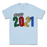 Dusty Blue Happy 2021 Classic Tee - Bettercallsaul