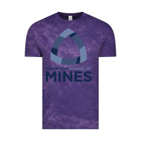 Cloud Purple School of Mines Vintage Tee - artisFamous