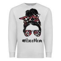 Dove Grey race mom Premium Sweatshirt - SublimationCraftShop