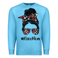Ocean Blue race mom Premium Sweatshirt - SublimationCraftShop