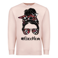 Pale Pink race mom Premium Sweatshirt - SublimationCraftShop
