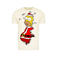 Homer Claus Christmas Vintage Tee | Teevron