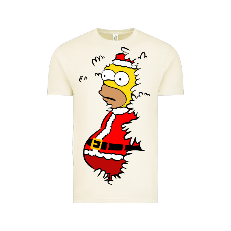 Homer Claus Christmas Vintage Tee by artisFamous | Teevron