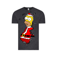 Vintage Black Homer Claus Christmas Vintage Tee - artisFamous