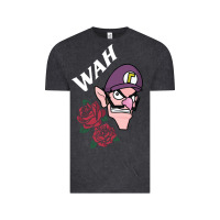 Vintage Black waluigi voice ( wah ) Vintage Tee - artisFamous