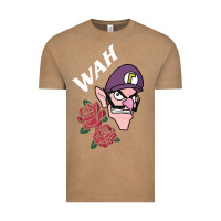 Vintage Coffee waluigi voice ( wah ) Vintage Tee - artisFamous