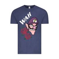 Vintage Denim waluigi voice ( wah ) Vintage Tee - artisFamous