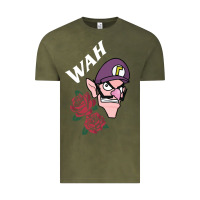 Vintage Olive waluigi voice ( wah ) Vintage Tee - artisFamous