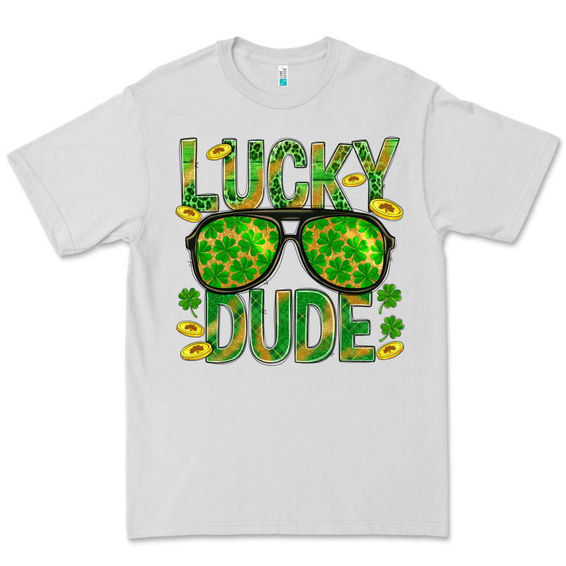 Lucky Dude St Patricks Premium Tee by BundleAndBundleShop | Teevron