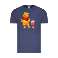 Vintage Denim Winnie the Pooh Piglet Vintage Tee - artisFamous
