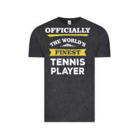 Vintage Black the world's finest tennis player Vintage Tee - artisFamous