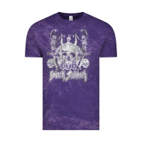 Cloud Purple black sab.bath official vintage dancing skele Vintage Tee - artisFamous