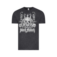 Vintage Black black sab.bath official vintage dancing skele Vintage Tee - artisFamous