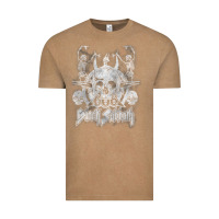Vintage Coffee black sab.bath official vintage dancing skele Vintage Tee - artisFamous