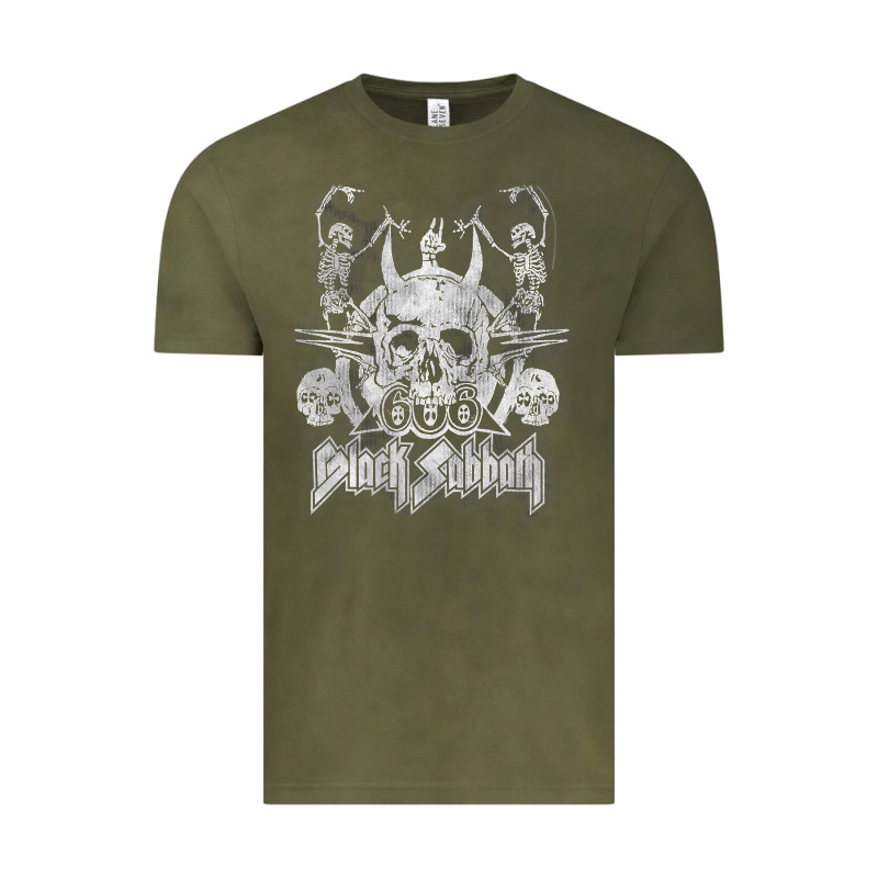 Black Sab.bath Official Vintage Dancing Skele Vintage Tee by artisFamous | Teevron