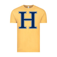 Vintage Mustard Hillsdale College Vintage Tee - artisFamous