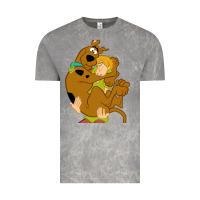 Cloud Rock Scooby Doo and Shaggy Vintage Tee - artisFamous