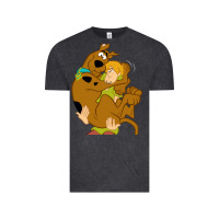 Vintage Black Scooby Doo and Shaggy Vintage Tee - artisFamous