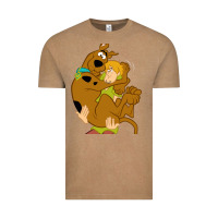 Vintage Coffee Scooby Doo and Shaggy Vintage Tee - artisFamous
