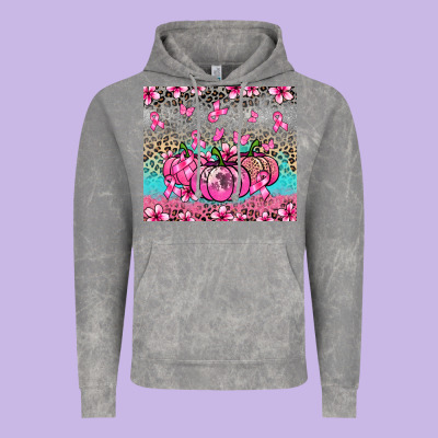 Cancer Pumpkins Vintage Hoodie Designed By Nancycooperartshop