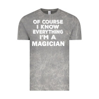 Cloud Rock i know everything i'm a magician Vintage Tee - artisFamous