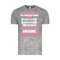Cloud Rock never underestimate mommy paramedic Vintage Tee - artisFamous