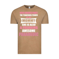 Vintage Coffee never underestimate mommy paramedic Vintage Tee - artisFamous