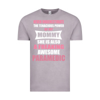 Vintage Zinc never underestimate mommy paramedic Vintage Tee - artisFamous