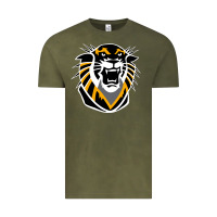 Vintage Olive fort hays tigers Vintage Tee - artisFamous