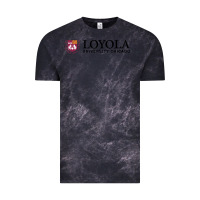 Cloud Black Loyola College Chicago Vintage Tee - artisFamous