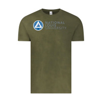 Vintage Olive National Louis College Vintage Tee - artisFamous