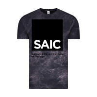 Cloud Black School of The Art Institute of Chicago College Vintage Tee - artisFamous