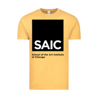 Vintage Mustard School of The Art Institute of Chicago College Vintage Tee - artisFamous