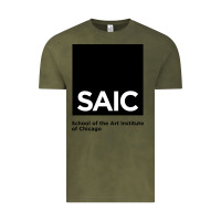 Vintage Olive School of The Art Institute of Chicago College Vintage Tee - artisFamous